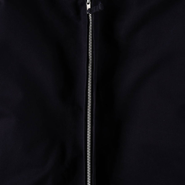 2000'S Lands' End Harrington Jacket Swing Top, Men's Size XL (approx.) cotton navy blue type Vintage Second Hand