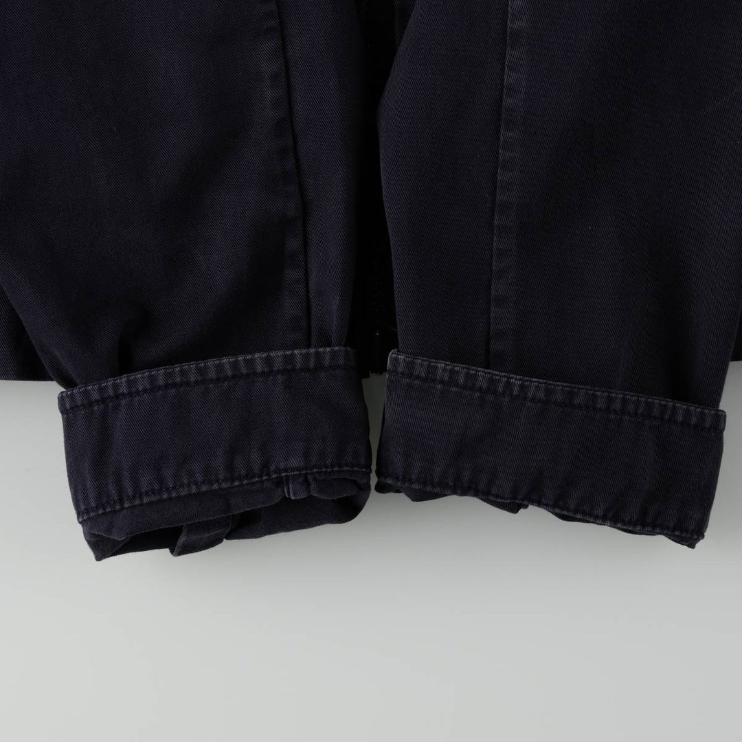 Burberry's Thomas Burberry Swing Top Sport Jacket, Men's Size L (approx.), Vintage cotton navy blue type Vintage Second Hand