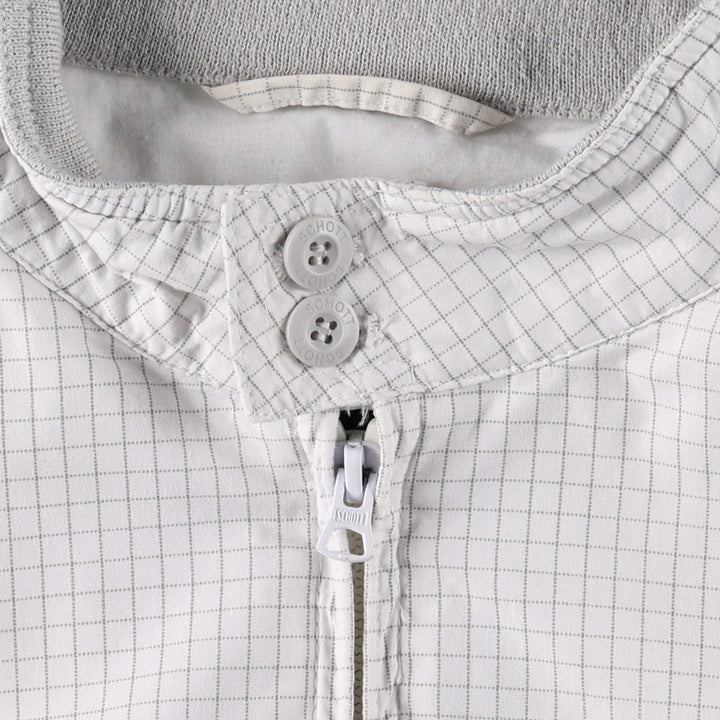 Schott Check Pattern Harrington Jacket Swing Top (Men's Size L) cotton white type Vintage Second Hand