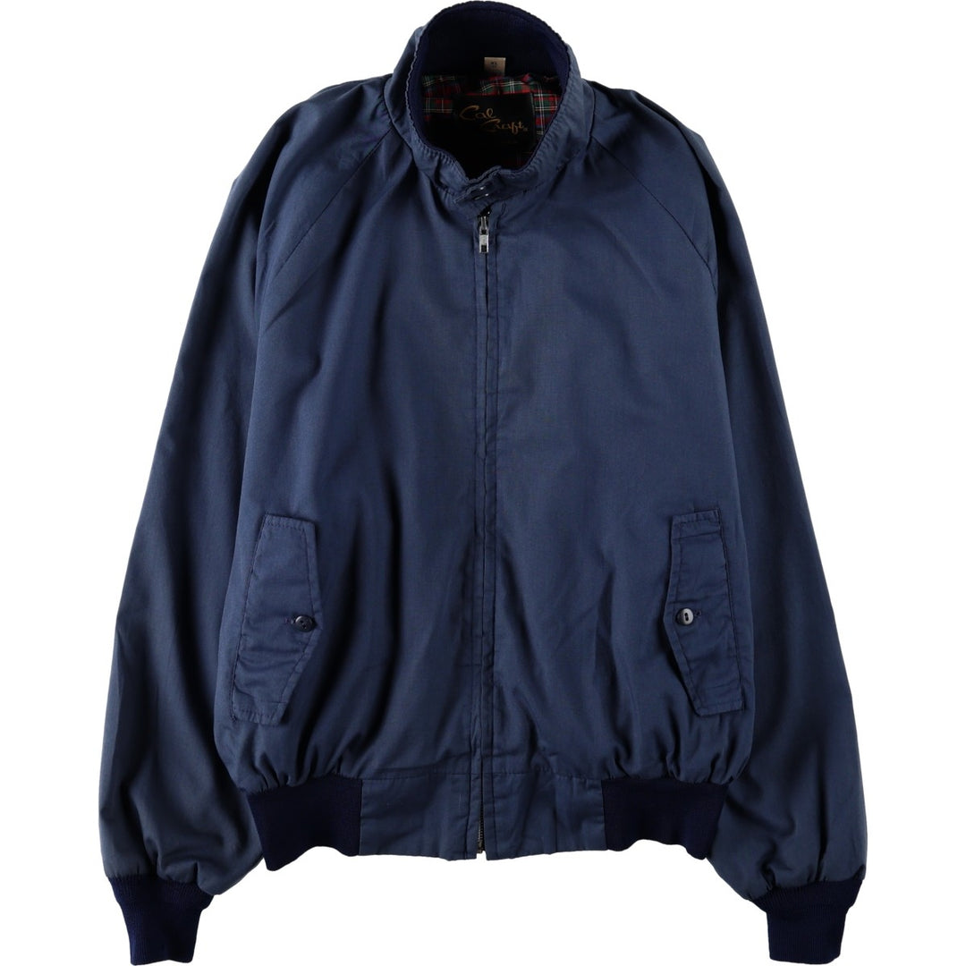 Cal Craft Harrington Jacket Swing Top, Made in USA, Men's XL equivalent, Vintage unclear navy blue type Vintage Second Hand