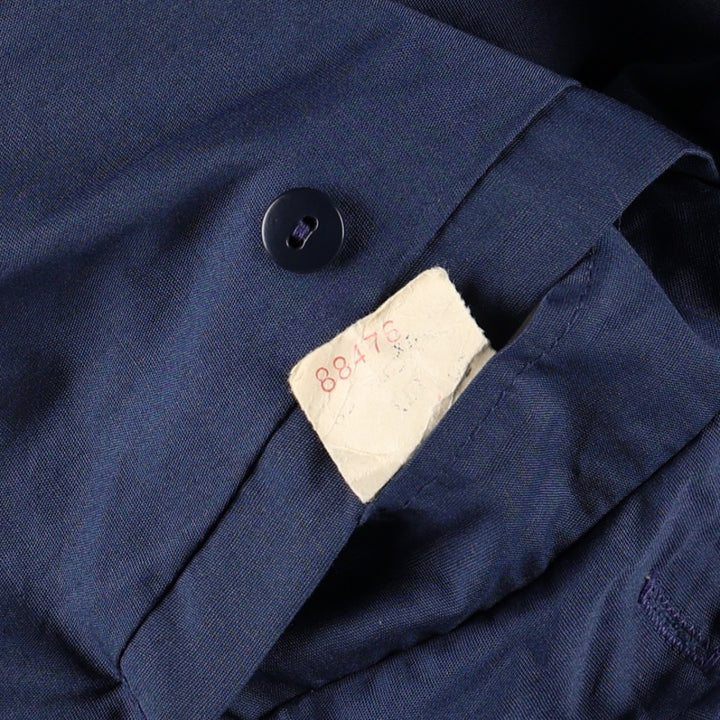 Cal Craft Harrington Jacket Swing Top, Made in USA, Men's XL equivalent, Vintage unclear navy blue type Vintage Second Hand
