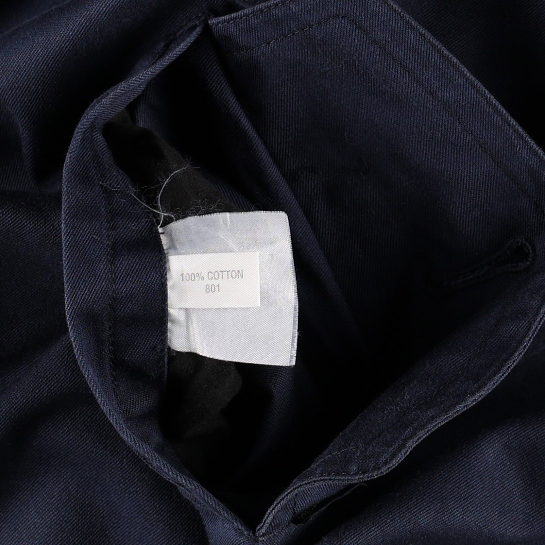 Aquascutum Harrington Jacket Swing Top Men's Size M cotton navy blue type Vintage Second Hand