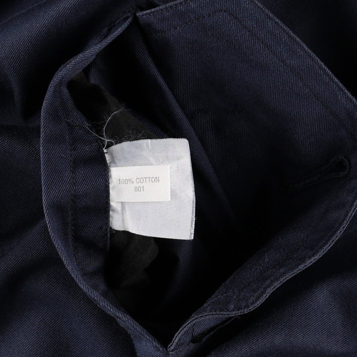Aquascutum Harrington Jacket Swing Top Men's Size M cotton navy blue type Vintage Second Hand