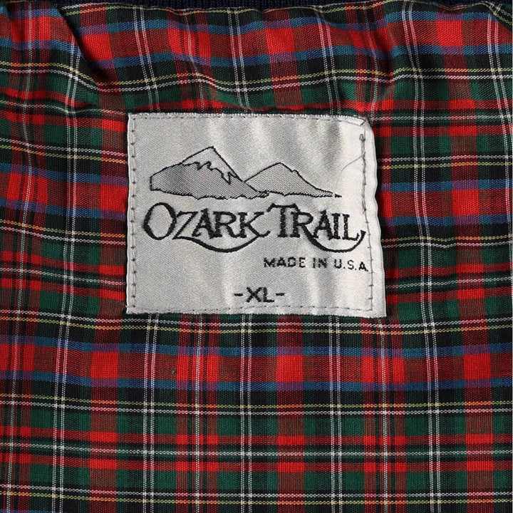 OZARK TRAIL Harrington Jacket Swing Top, Made in USA, Men's XL equivalent. unclear navy blue type Vintage Second Hand
