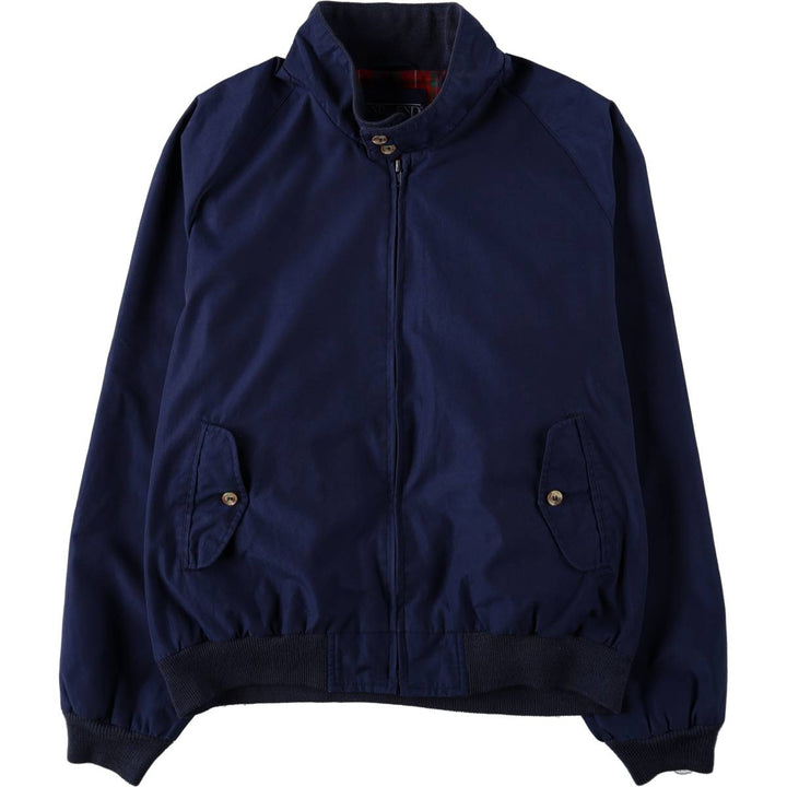 80s-90'S Lands' End Harrington Jacket Swing Top Men's XL (approx.) Vintage polyester navy blue type Vintage Second Hand