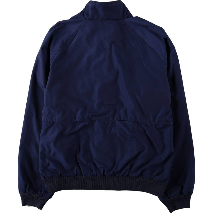 80s-90'S Lands' End Harrington Jacket Swing Top Men's XL (approx.) Vintage polyester navy blue type Vintage Second Hand