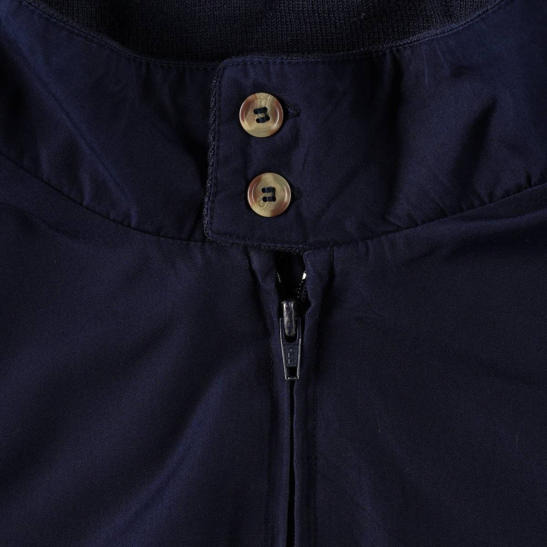 80s-90'S Lands' End Harrington Jacket Swing Top Men's XL (approx.) Vintage polyester navy blue type Vintage Second Hand