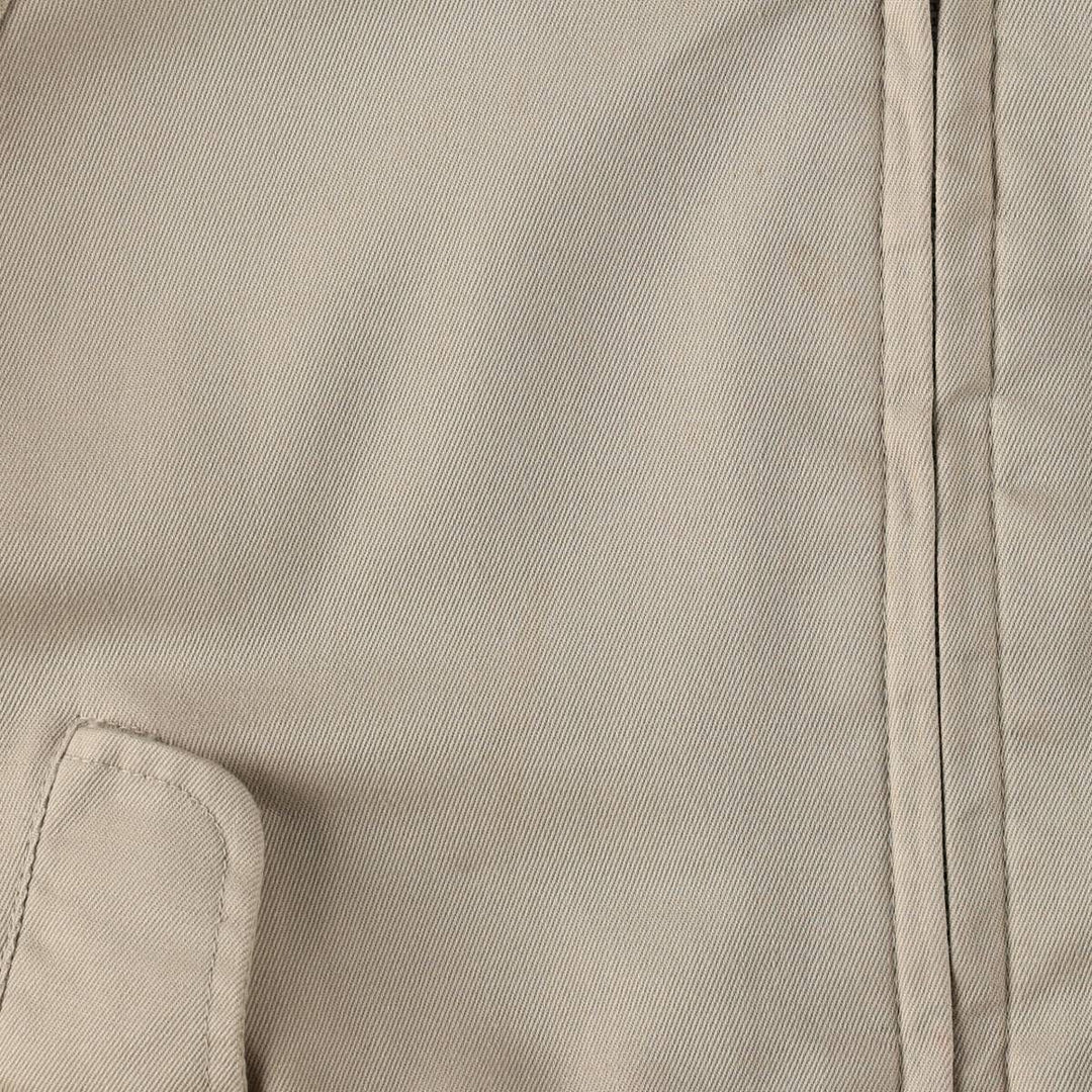 ~90'S LL Bean Harrington Jacket Swing Top Men's Size L Vintage unclear Beige type Vintage Second Hand