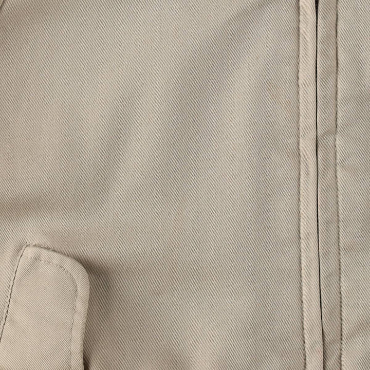 ~90'S LL Bean Harrington Jacket Swing Top Men's Size L Vintage unclear Beige type Vintage Second Hand