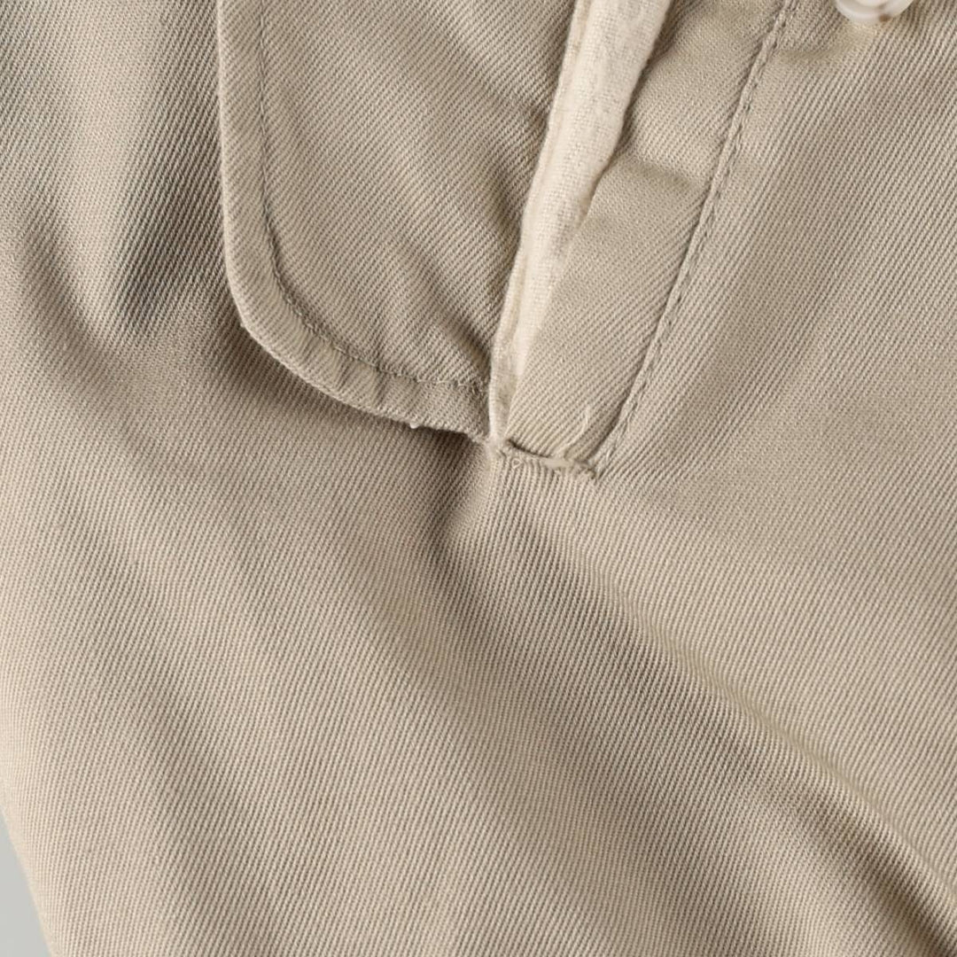~90'S LL Bean Harrington Jacket Swing Top Men's Size L Vintage unclear Beige type Vintage Second Hand