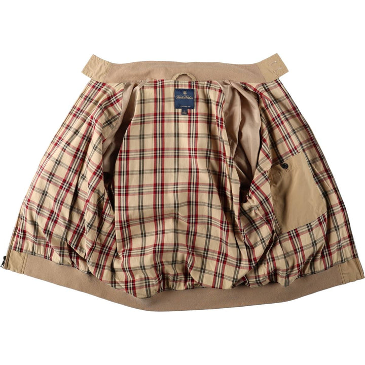 Brooks Brothers Harrington Jacket Swing Top, Men's Size L (approx.) unclear Beige type Vintage Second Hand