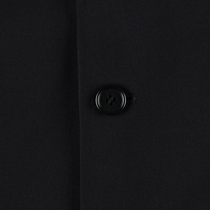 Hugo Boss wool tailored jacket, made in the USA, men's size XXL equivalent. wool navy blue type Vintage Second Hand