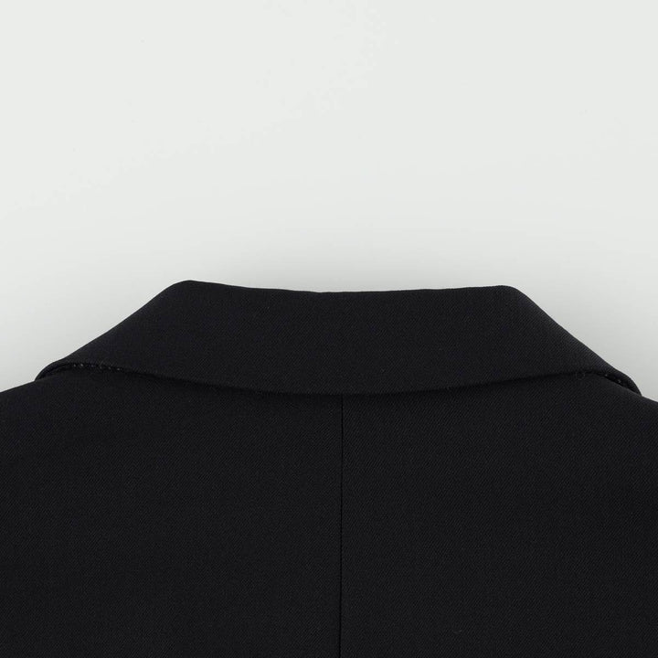 Hugo Boss wool tailored jacket, made in the USA, men's size XXL equivalent. wool navy blue type Vintage Second Hand