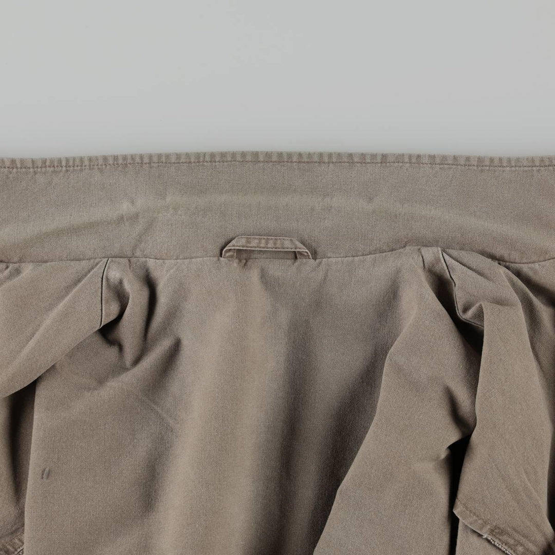 90s-00'S LL Bean Easy Jacket/Tailored Jacket, Men's XXL equivalent. cotton Beige type Vintage Second Hand