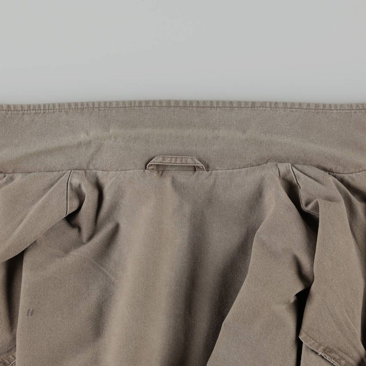 90s-00'S LL Bean Easy Jacket/Tailored Jacket, Men's XXL equivalent. cotton Beige type Vintage Second Hand