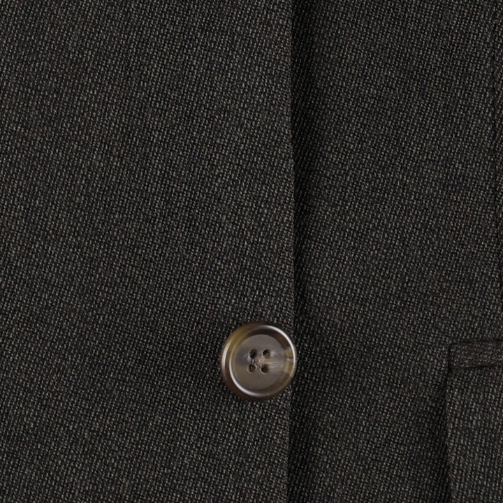 Ralph Lauren Chaps wool tailored jacket, made in Canada, men's size L wool brown type Vintage Second Hand
