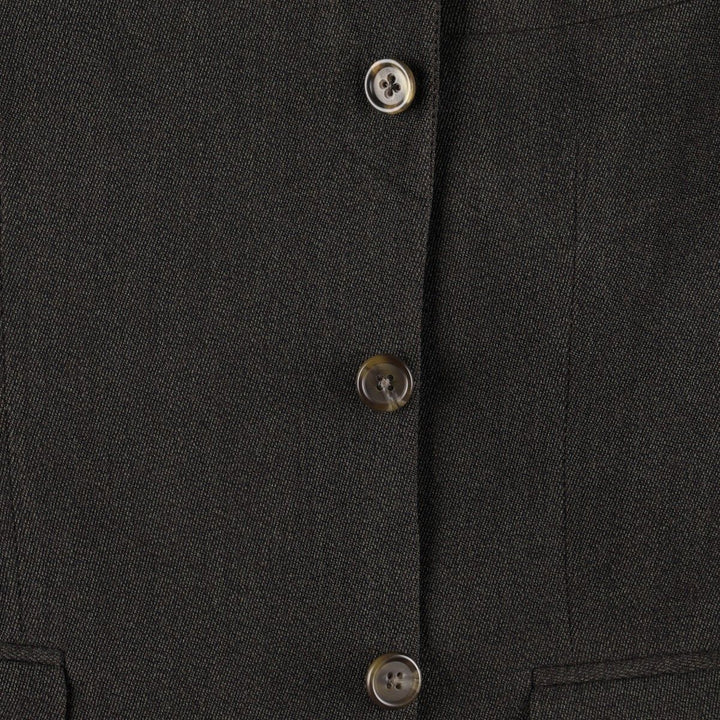 Ralph Lauren Chaps wool tailored jacket, made in Canada, men's size L wool brown type Vintage Second Hand