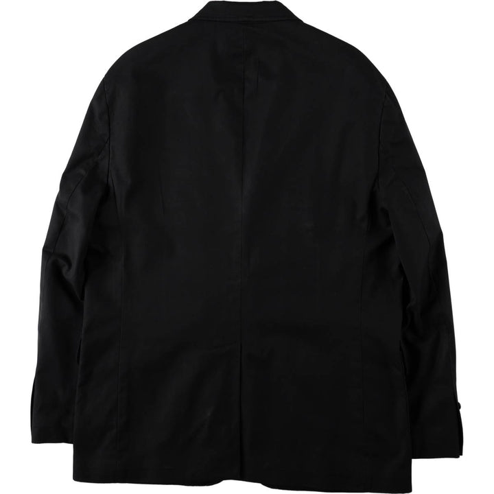 Ralph Lauren POLO by Ralph Lauren Cotton Tailored Jacket, Men's Size XL (approx.) cotton black type Vintage Second Hand