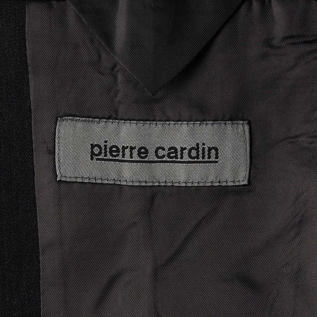 Pierre Cardin wool tailored jacket, men's size XL wool navy blue type Vintage Second Hand