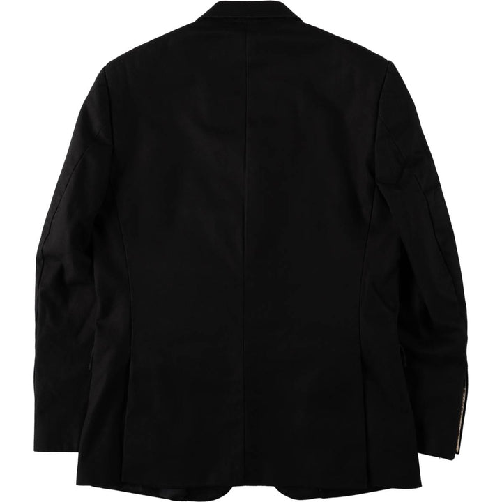 Aquascutum Cotton Tailored Jacket, Men's Size XL (approx.) cotton black type Vintage Second Hand