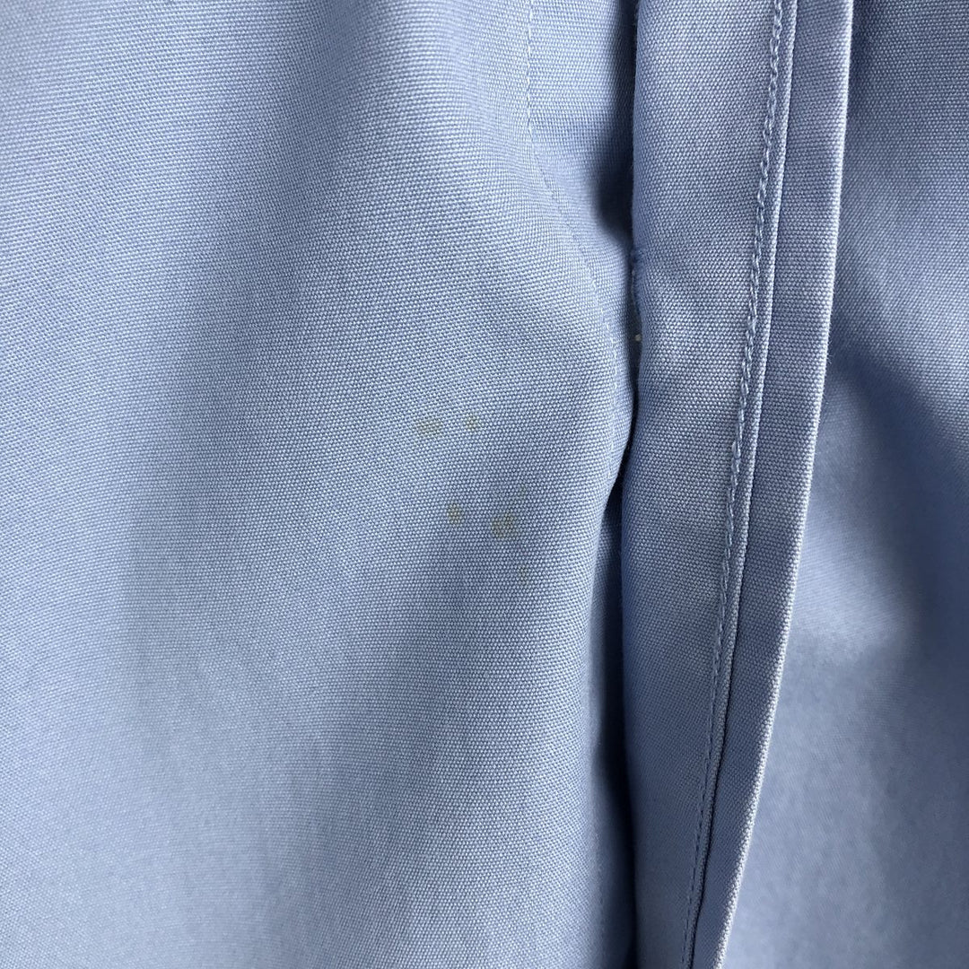 Ralph Lauren BLAKE short sleeve button down shirt, men's XL size cotton blue type Vintage Second Hand