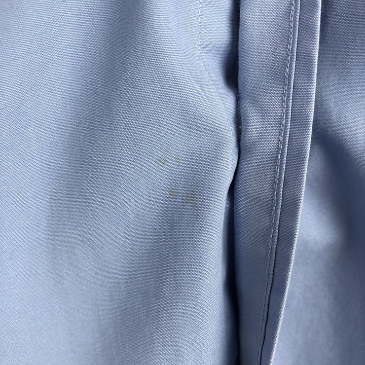 Ralph Lauren BLAKE short sleeve button down shirt, men's XL size cotton blue type Vintage Second Hand