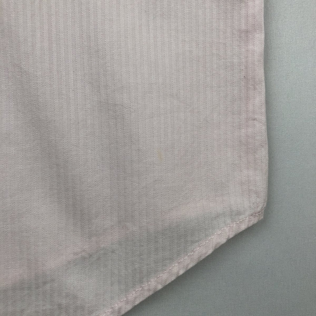 Ralph Lauren CUSTOM FIT short sleeve button down shirt, men's size L cotton pink type Vintage Second Hand