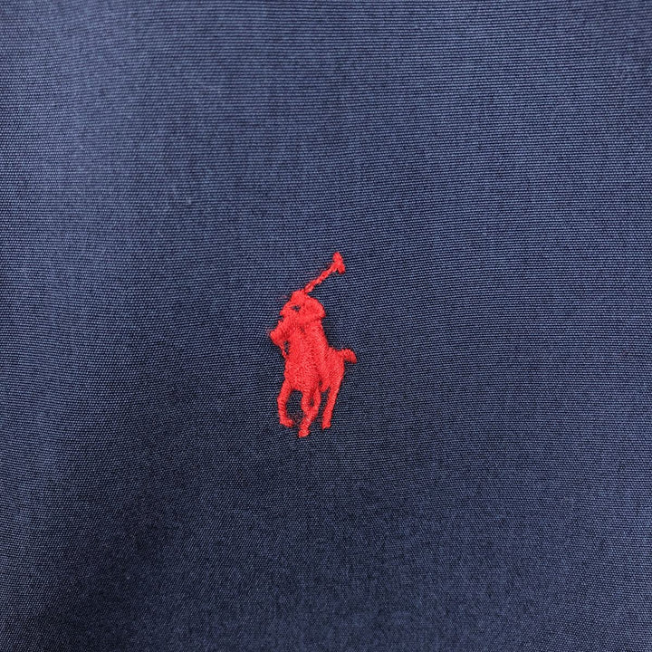 Ralph Lauren Classic Fit Short Sleeve Button Down Shirt Men's Size S cotton navy blue type Vintage Second Hand