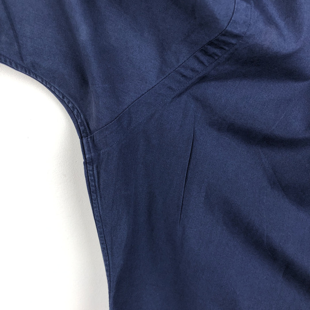 Ralph Lauren Classic Fit Short Sleeve Button Down Shirt Men's Size S cotton navy blue type Vintage Second Hand
