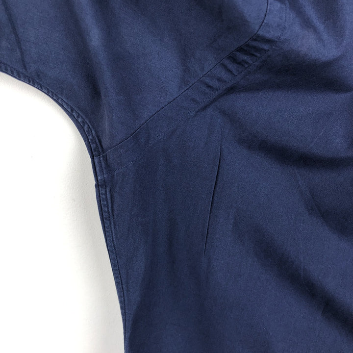Ralph Lauren Classic Fit Short Sleeve Button Down Shirt Men's Size S cotton navy blue type Vintage Second Hand