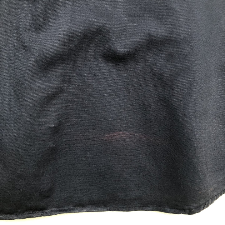 Ralph Lauren CHAPS short-sleeved button-down shirt, men's size L cotton navy blue type Vintage Second Hand