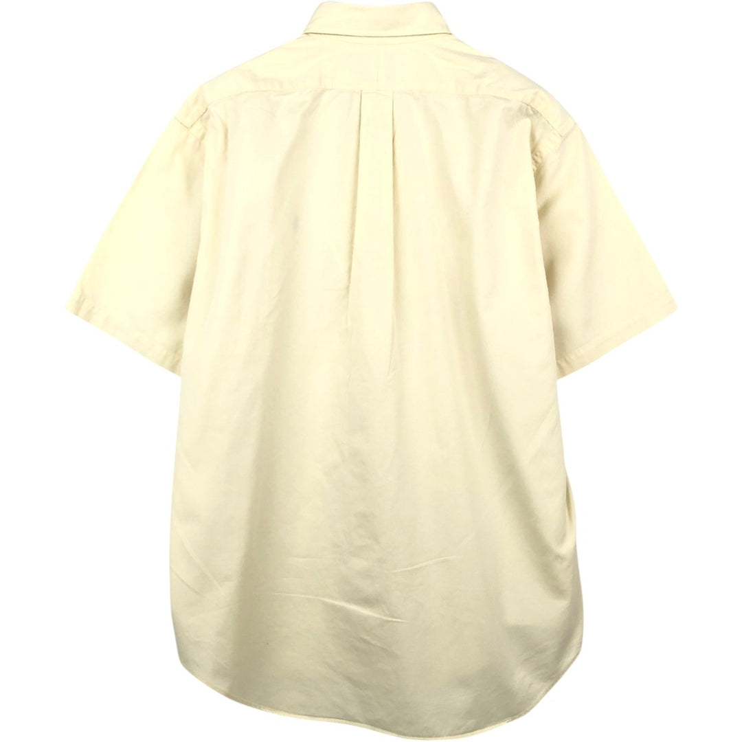 Ralph Lauren BLAIRE Short-Sleeve Button-Down Shirt, Men's Size M (equivalent) cotton yellow type Vintage Second Hand