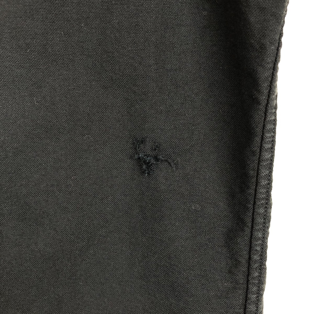 Ralph Lauren short sleeve button down shirt, men's XL size cotton black type Vintage Second Hand