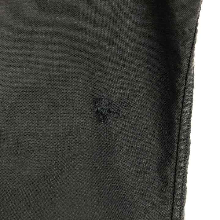 Ralph Lauren short sleeve button down shirt, men's XL size cotton black type Vintage Second Hand