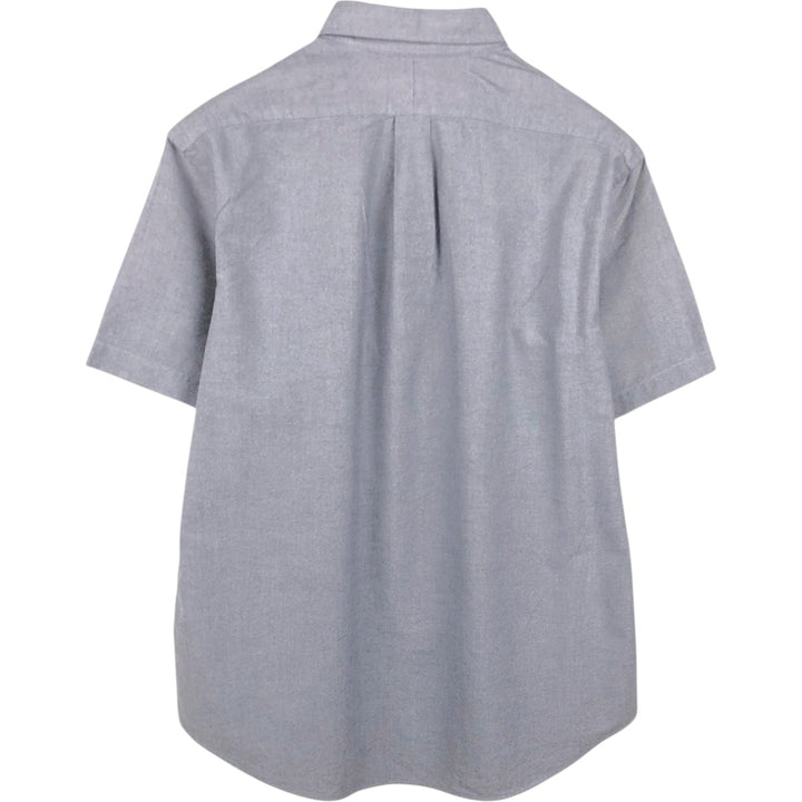 Ralph Lauren POLO RALPH LAUREN CLASSIC FIT Short-Sleeve Button-Down Shirt, Men's Size XL (approx.) cotton blue type Vintage Second Hand