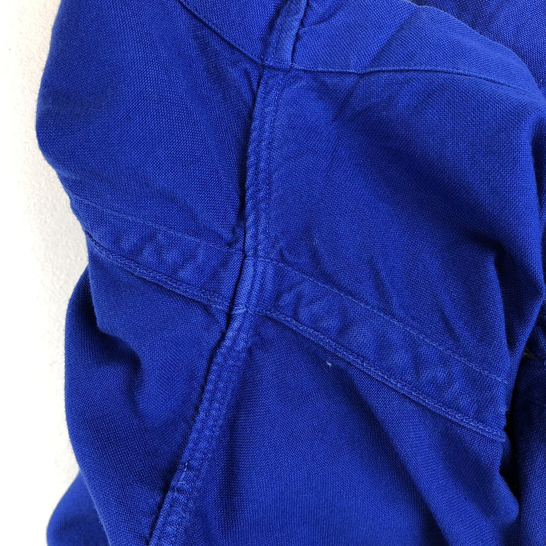 Ralph Lauren POLO RALPH LAUREN CLASSIC FIT Short-Sleeve Button-Down Shirt, Men's Size XL (approx.) cotton blue type Vintage Second Hand