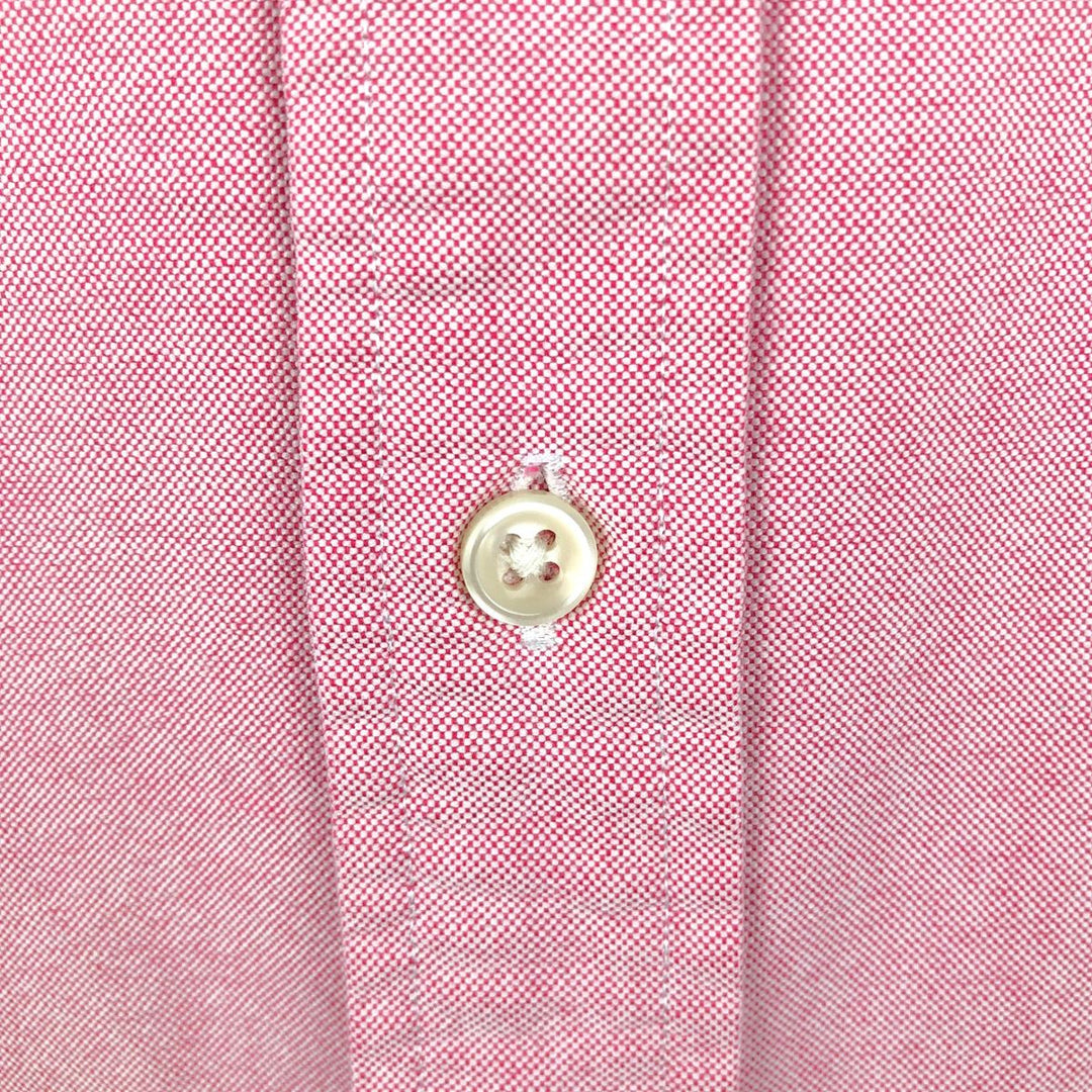 Ralph Lauren short sleeve button down shirt, men's size M cotton pink type Vintage Second Hand