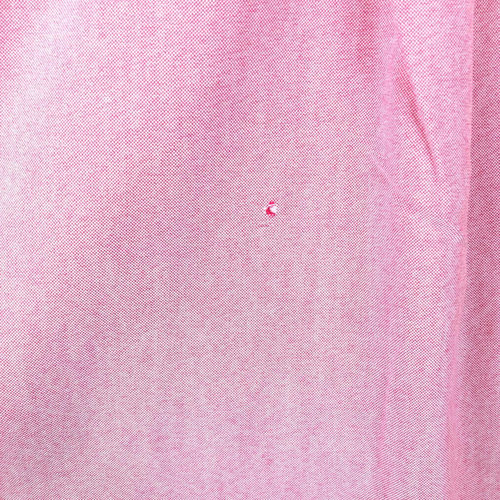 Ralph Lauren short sleeve button down shirt, men's size M cotton pink type Vintage Second Hand
