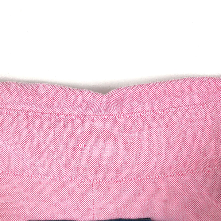 Ralph Lauren short sleeve button down shirt, men's size M cotton pink type Vintage Second Hand