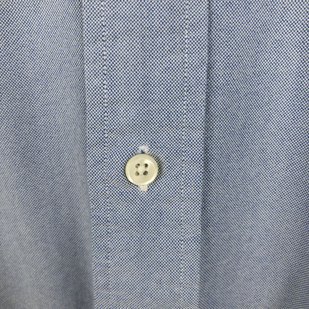 Ralph Lauren Classic Fit Short Sleeve Button Down Shirt Men's XL cotton Blue type light blue Vintage Second Hand