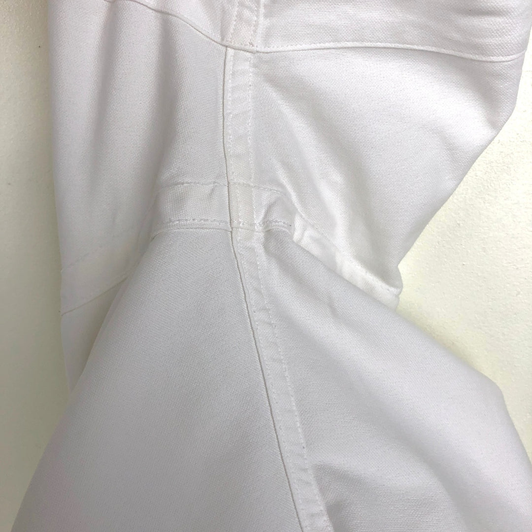 Ralph Lauren Classic Fit Short-Sleeve Button-Down Shirt, Men's Size S (approx.) cotton white type Vintage Second Hand