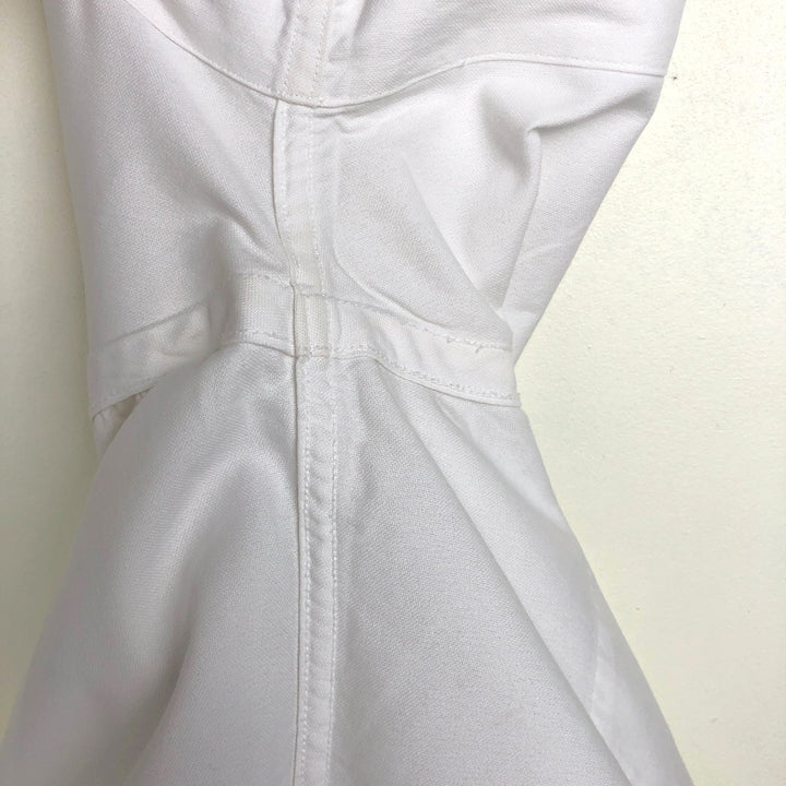Ralph Lauren Classic Fit Short-Sleeve Button-Down Shirt, Men's Size S (approx.) cotton white type Vintage Second Hand