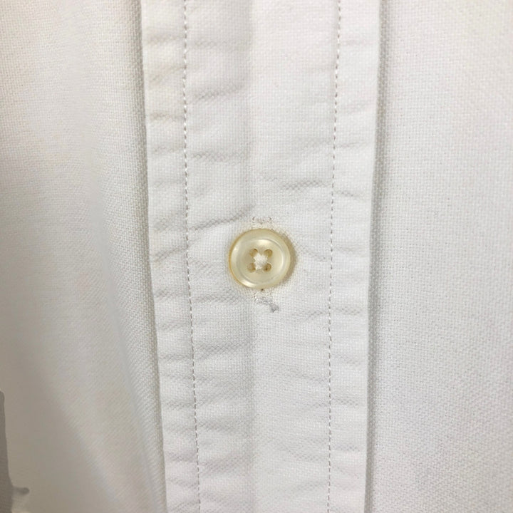 Ralph Lauren Classic Fit Short Sleeve Button Down Shirt Men's Size S cotton white type Vintage Second Hand