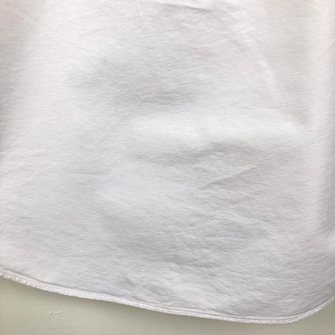 Ralph Lauren Classic Fit Short Sleeve Button Down Shirt Men's Size S cotton white type Vintage Second Hand