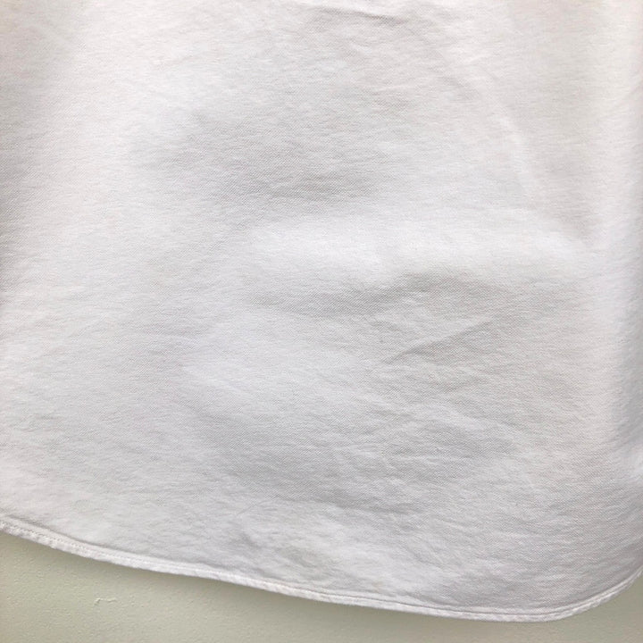 Ralph Lauren Classic Fit Short Sleeve Button Down Shirt Men's Size S cotton white type Vintage Second Hand