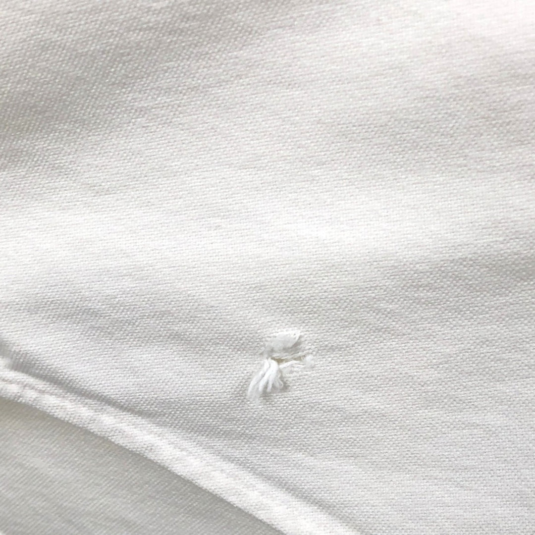 Ralph Lauren POLO by Ralph Lauren BLAKE Short-Sleeve Button-Down Shirt, Men's Size L (approx.) cotton white type Vintage Second Hand