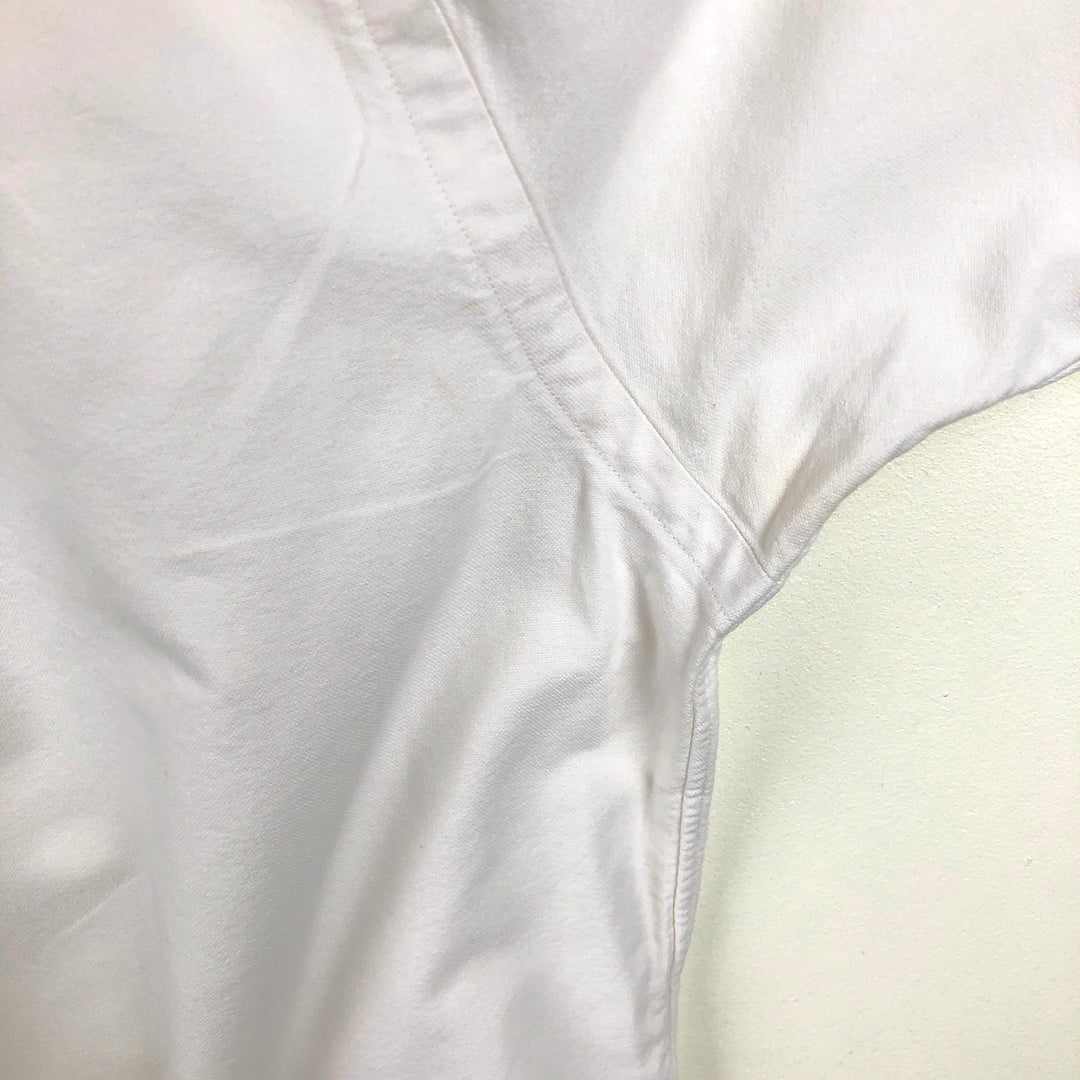 Ralph Lauren POLO by Ralph Lauren BLAKE Short-Sleeve Button-Down Shirt, Men's Size L (approx.) cotton white type Vintage Second Hand