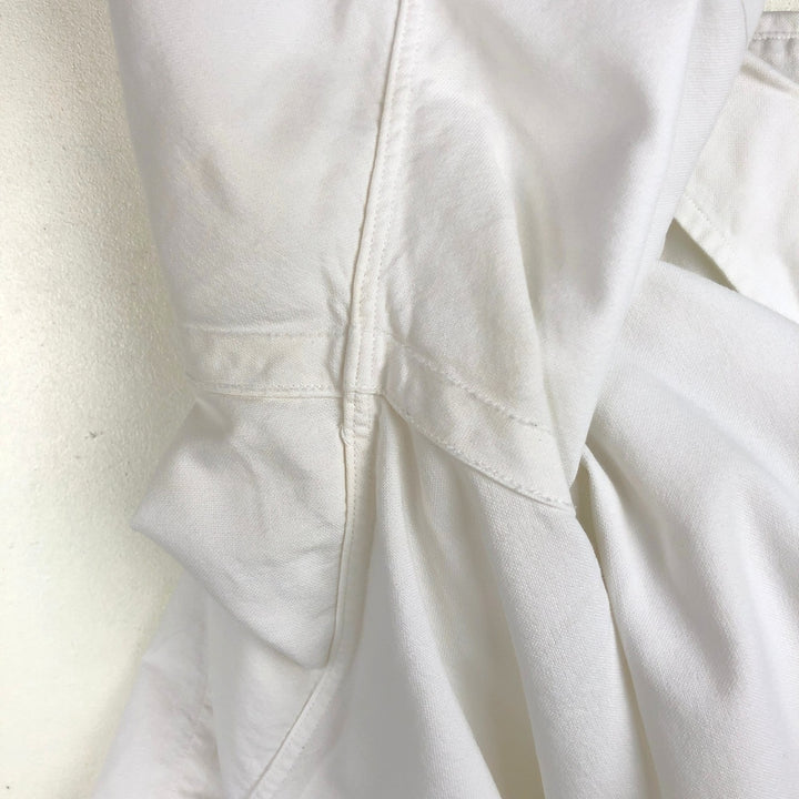 Ralph Lauren Classic Fit short sleeve button down shirt, men's size M cotton white type Vintage Second Hand