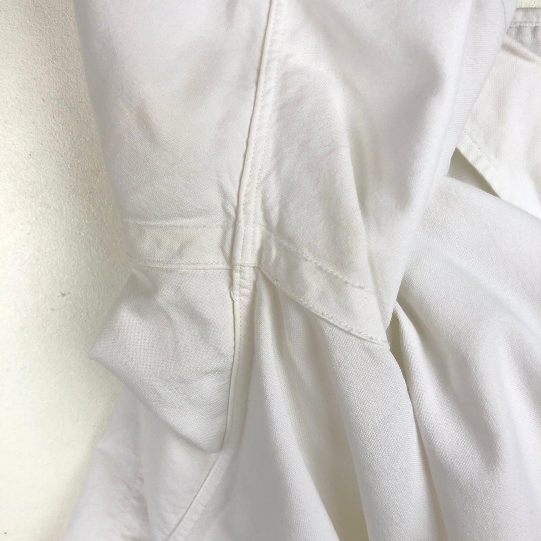 Ralph Lauren Classic Fit short sleeve button down shirt, men's size M cotton white type Vintage Second Hand