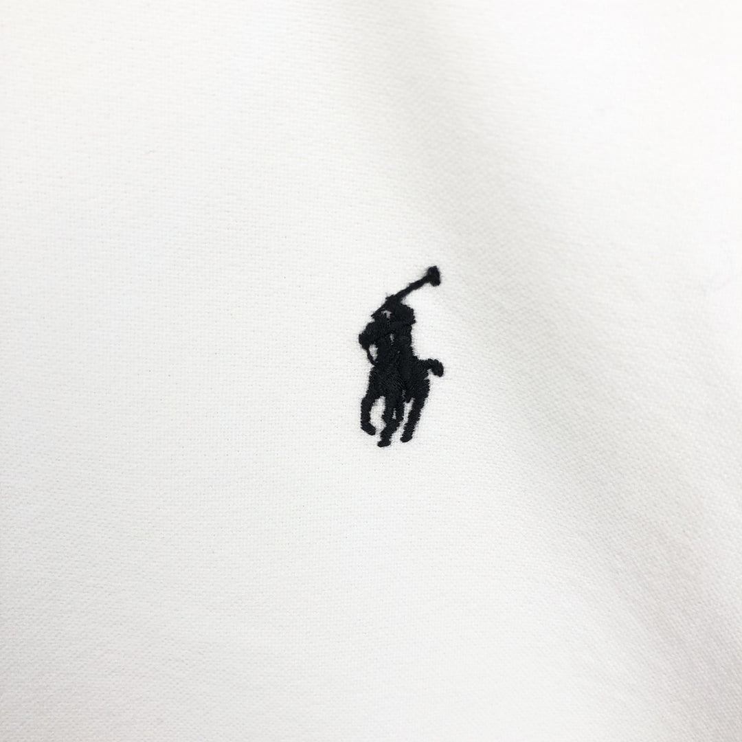 Ralph Lauren RALPH LAUREN Short Sleeve Button Down Shirt Men's M cotton white type Vintage Second Hand
